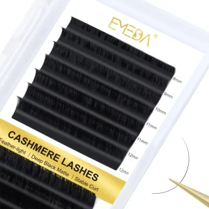 Private Label Wispy Lashes Anime Lash Extensions Soft Material Eyelashes Cashmere Lashes