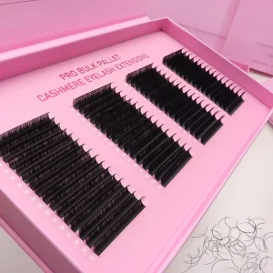 Private Label XL Lash Trays 64 Rows 0.03 0.07 CC Curl Volume Trays Custom Cashmere Eyelash Extension Silk Lash Extension Trays