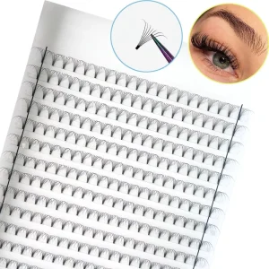 Private Labels Premade Fans Eyelash Extensions High Quality Russian Volume Mega Lash Trays