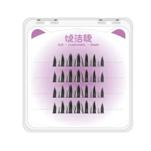 Private Tags Mischievous Elf Laziness Trilogy No Glue Semi Hand Made 4 Rows False Eyelash DIY Daily Makeup
