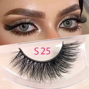 Private logo 3D Mink Eyelashes Natural Wispy Styles