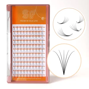 Pro Made Eyelash Extension 25mm Eyelash Premade Volume Fan Lash Extension Premade Fan