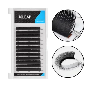 Pro Made Ultra Mega Volume Lashes Eyelash Extensions with Factory Price Vegan Natural Black 0.07mm Thickness Natural Long