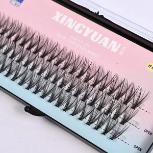 Professional 20P 200P Fluffy Dramatic Clustered Segmented Eyelashes Travel Reusable Eyelash Makeup Eye Elongated