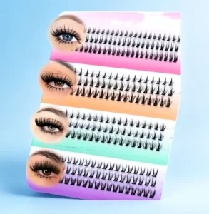 Professional DIY Bottom Lash Clusters Vegan Semi Hand Made Eyelash Extensions 4 Styles Lower Lashes Wispy Individual 5 7mm