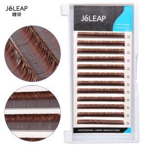 Professional Eyelash Extensions 8mm-18mm Individual Eyelashes Extension Premium PBT Volume Soft Lashes for Salon