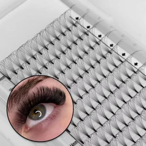 Professional Eyelashes 3D 4D 5D 6D False Eyelashes Dark Black Premade Extensions