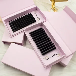 Professional Individual Cashmere Eyelash Extension Synthetic Classic Volume Lash C D CC DD Curls Lash Extensions Trays
