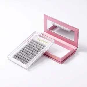 Professional Individual Classic Eyelash Extensions Natural Voluminous Soft PBT Fiber Extension Factory Price