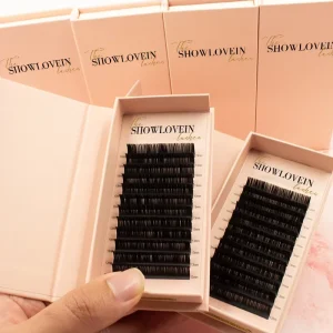 Professional Individual Eyelash Extension Classic Volume Lash C D CC DD Curls Lash Extensions Trays