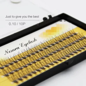 Professional Individual Eyelash Extension High Quality Natural Individual Eyelash Handmade Soft Eyelash Extension