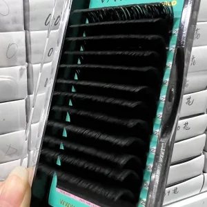 Professional Individual Synthetic Eyelash Extensions Cashmere Mega Volume Fan Eye Lashes 0.05mm 0.07mm Supplies