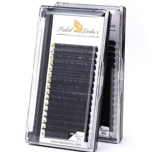Professional Soft Mink False Lash Extension Supplies Private Label Individual Volume Eyelash Extension