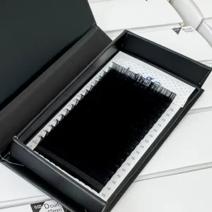 Professional Vendor Matte Easy Fan Eyelash Extension 1s Blooming Eyelashes Fast 0.07 M Curl Russian Volume Lashes Trays