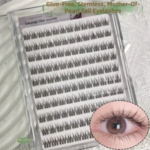 Qingdao Glue Free High Capacity Synthetic Hair Lash Book Full Range Mixed Lashes Customization Cross Border Faux