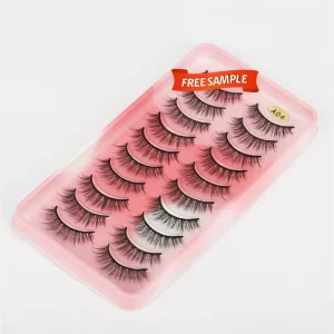 Qingdao Vendor Individual Extensions Curly Bulk 20Mm 25Mm Fluffy Blonde Real 3D 6D Mink Full Strip Eyelashes Lashes