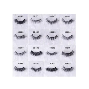 Quality and Quantity Assured Eyelashes 3D Mink Eyelashes Faux Lashes False Eyelashes