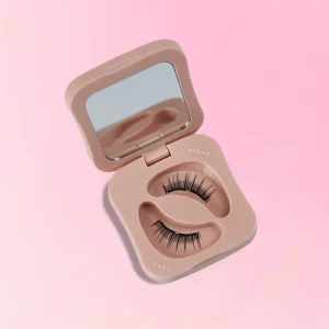 Quantum Magnetic Vegan Eye Lashes Kit Full Strip Eyelashes Applicator Super Fine Magnet Lashes for Enhanced Eye Makeup
