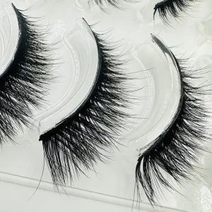 Radiant Factory Direct Handmade 20mm 25mm Dramatic Mink Lashes 3 5 10 Pairs Box Set 3D for Volume Full Strip Eyelashes