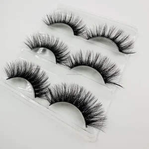 Radiant Handmade Cosplay Fake Lashes Natural Look Wispy Faux Mink Full Strip Doll Lashes Russian Volume Eyelashes