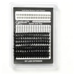 Re Usable Self Adhesive DIY Cluster Lashes No Glue Needed Wispy Segmented Individual Eyelashes