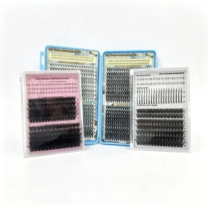 Ready Stock DIY Eyelash Clusters Wispy Spike Cluster Lashes Individual Bottom Lashes for Self Home Lash Extension