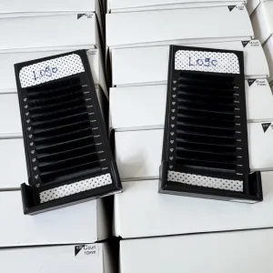 Ready to Ship Mega Volume Lashes Precision Curl Lash Tray for Urgent Professional Eyelash Salon Stock Service Order
