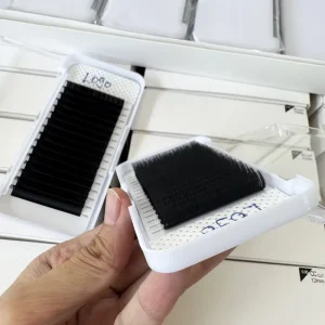 Ready to Ship No Gap Professional Lashes Deep Black Volume Lashes for Urgent Professional Salon Stock Supplies