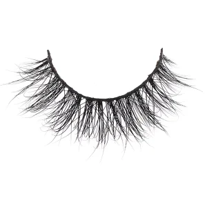 Real 3D Mink Lashes Tray Natural Wispy Dramatic Fluffy Mink Strip Reusable Self Adhesive Eyelashes