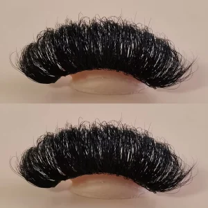 Real Mink Fur Full Volume Eyelashes 5D 25mm Fluffy Lashes Russian D Curl Lashes