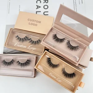 Real Mink Lashes 3D Siberian Mink Eyelashes High Quality Fluffy 18mm 100% 3d Mink Eyelashes