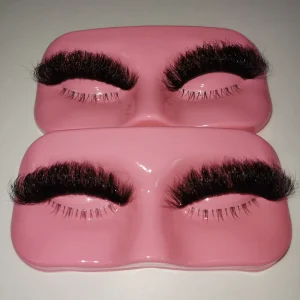 Real Mink c d Dd Curl Russian Strips Lash 25mm Mink Eyelash Natural Design Fluffy Lashes