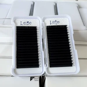 Reliable Capacity High Density Eyelash Extensions Heat bonded Individual Lash Extensions for Professional Technician