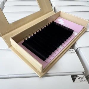 Reliable Capacity High Density Individual Lash Extensions Deep Black Professional Lashes for Professional Pro