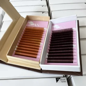 Reliable Capacity Mega Volume Lashes Korean PBT Fiber Lash Tray for Boutique Professional Eyelash Pro