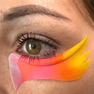 Reusable 2-in-1 Silicone Lower Lash Lift Shield and Eyelash Extension Pads