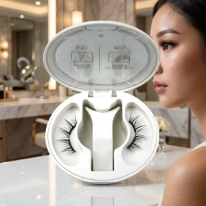 Reusable Easy Wear Magnetic Eyelashes Beginners Daily Commute Natural Look Vegan Cruelty Free Light Weight Durable Water