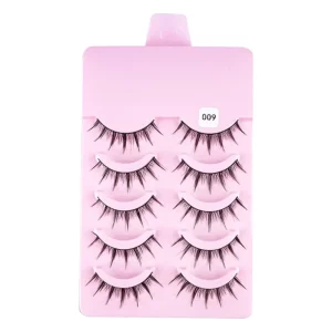 Reusable False Eyelashes Natural Long Full Volume Lightweight Soft Beauty Cosmetic Extension Tool