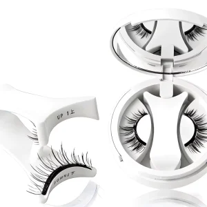 Reusable Handmade Full Length Lightweight Magnetic Eyelashes with Clips Soft Water Resistant No Glue Required