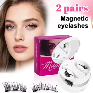 Reusable Magnetic Clip Eye Lashes Kit No Glue 3d Natural Look Quantum Magnetic Lashes with Applicator