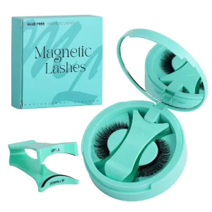 Reusable Magnetic LashesMagnetic Full Eyelash Strong Water Resistant No Glue Needed up and Down Magnetic Eyelashes