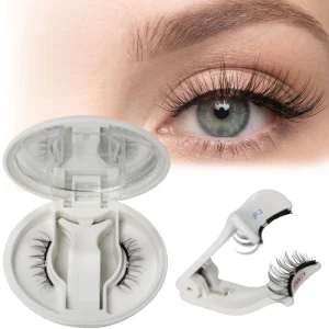 Reusable Soft Magnetic Eyelashes with Applicator No Glue Needed Natural looking Lash Cluster Set Easy to Wear and Remove