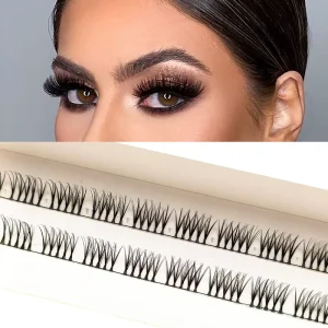 Ribbon Diy Lash Extensions Private Label C D Curl Pre Cut Cluster Diy Segmented Lash Kit Diy Lash