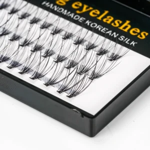 Rootless10D Premade Fan Eyelash Extension Silk Volume Cluster Lashes