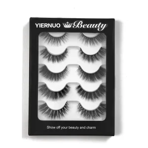 Russian Cilios Posticos Custom New Ultra soft 10 12mm for Full Strip DD for Cruelty Free 5 Pairs3D Natural Cat Eye