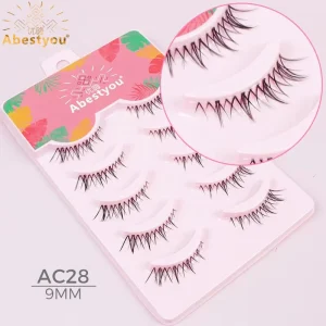 Russian Lashes 3D Faux Mink Eyelashes Reusable for Strip Eyelash Extension Cat Eye Custom Logo Box