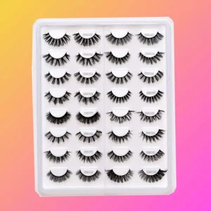 Russian Strip False Eyelashes D Curl Wispy Natural Faux Mink Full Strip Eyelashes That Look Like Eyelash Extensions