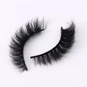 Russian Style Full Strip False Eyelash Extension 3D 15 20mm Eyelashes Private Label Real Mink Lash