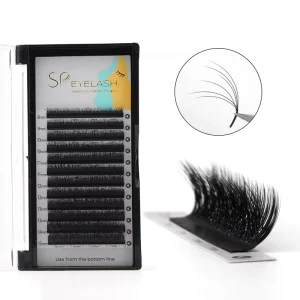 Russian Volume 4D Camellia Auto Fan Lashes Blooming Easy Fanning Camilla Lash Eyelash Extensions