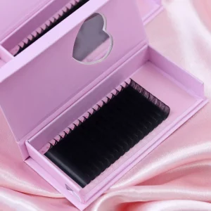 Russian Volume Fan Lashes C Curl Individual Soft Smooth Super Black V Shape Bulk Eyelash Extension